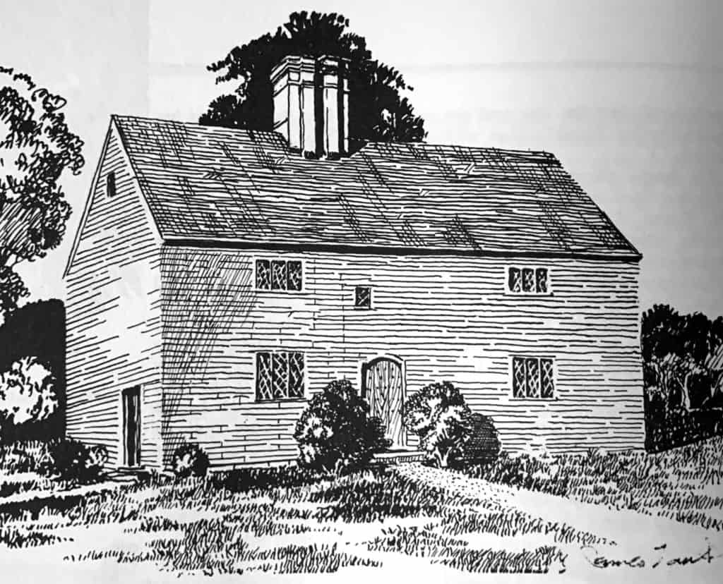 Detailed drawing of The Old House