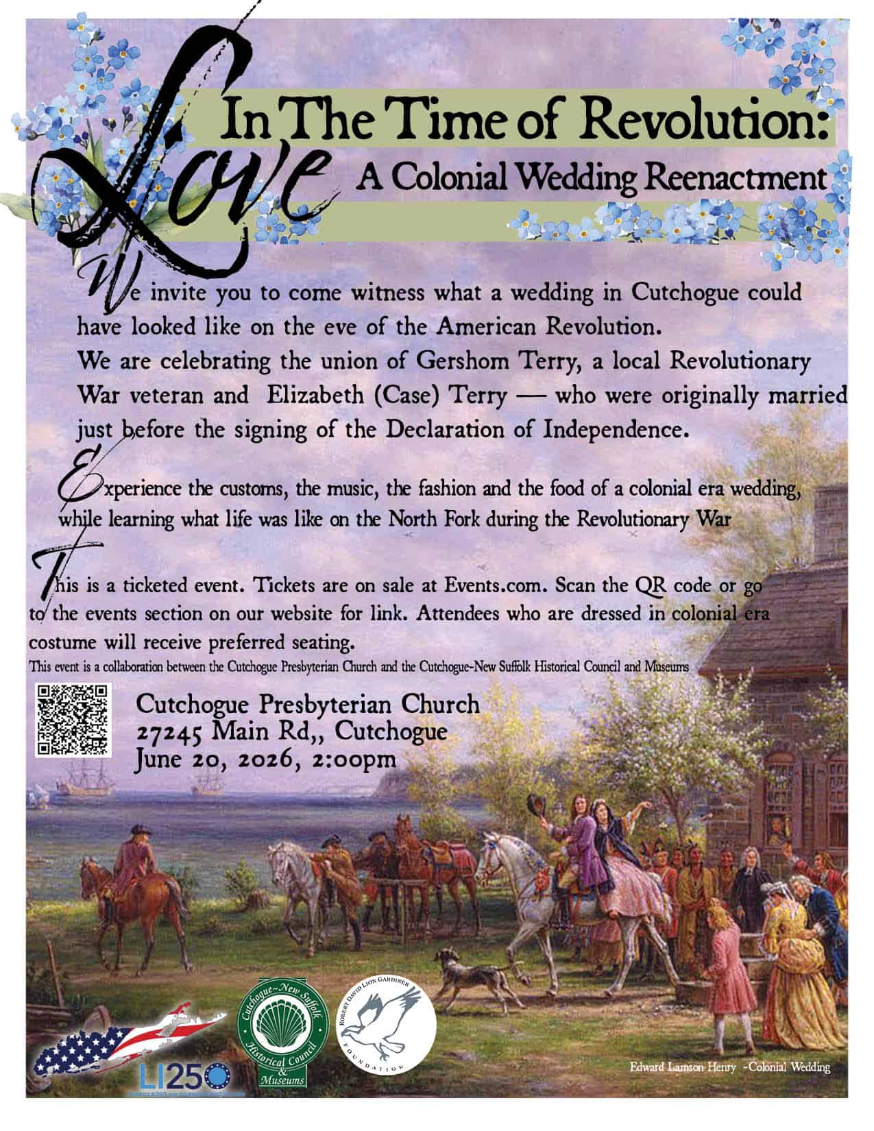 Love in the Time of Revolution: A Colonial Wedding Reenactment ...
